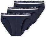 Uncover by Schiesser - Rio Slip/Unterhose - 3er Pack (M Dunkelblau)