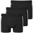 Schiesser Herren 3 Pack Softbund Und Streifen - 95/5 Organic Boxershorts,