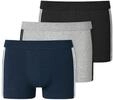 Schiesser Herren 95/5 Organic Cotton Boxershort mit Softbund (3er Pack), Mehrfarbig