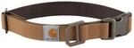 Carhartt Nylon Duck Hundehalsband Carhartt Braun/Dunkelbraun Gr&ouml;&szlig;e M