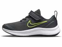 Nike Star Runner 3 Sneaker, DK Smoke Grey/Black-Black, 27.5 EU
