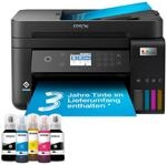 Epson EcoTank ET-3850 A4-Multifunktions-Wi-Fi-Tintentankdrucker, mit einem im