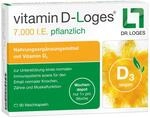 vitamin D-L oges 7.000 I.E. pflanzlich - 90 Weichkapseln | F&uuml;r Immunsystem,...