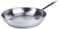 Contacto Edelstahl Bratpfanne 32 cm, seidenmatt geb&uuml;rstet, verkapselter