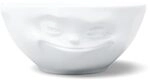 FIFTYEIGHT PRODUCTS / Tassen / Schale &bdquo;Grinsend" (Porzellan, 350ml, wei&szlig;,...
