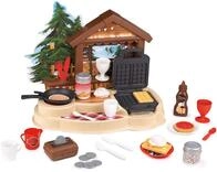 Smoby - Spielk&uuml;che Gourmand Chalet H&uuml;ttenzauber - mit Waffeleisen, Herdplatte und