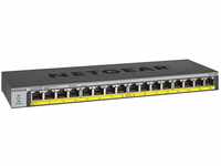 NETGEAR GS116PP PoE Switch 16 Port Gigabit Ethernet LAN Switch mit 16x PoE+ 183W