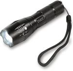 Eaxus&reg; Taktische Taschenlampe LED - Zoombar | Blackout Notfallausr&uuml;stung 
