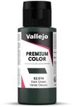 Farbe Vallejo PREMIUM Color 62014 Dark Green (60ml)