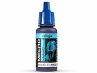 Vallejo AV Mecha Acryl-Farbe für Airbrush 17 ml Titan Blue