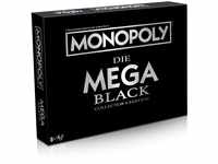 Winning Moves - Monopoly - Mega Black Edition - Gesellschaftsspiel für Erwachsene