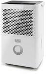 Black+Decker - Luftentfeuchter 12L/24h, 240W, W&auml;schetrocknung, 42dB, R290