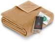 Ibena Porto xl Decke 180x220 cm &ndash; Baumwollmischung weich, warm & waschbar,