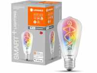 LEDVANCE Smarte LED-Lampe mit Wifi Technologie, E27, RGB-Farben änderbar,