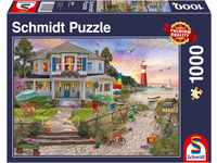 Schmidt Spiele 58990 Das Strandhaus, 1.000 Teile Puzzle, bunt