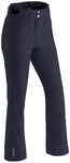 Maier Sports Allissia Slim, Enganliegende Damen Skihose, Wasserdichte Schneehose,