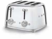 Smeg TSF03SSEU Toaster, 2000, Metall, Chrome