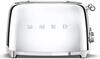 Smeg TSF03SSEU 4-Schlitz-Toaster Chrom