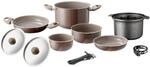 Brunner Topfset Chocolate 9 Plus 1 Durchm. 22
