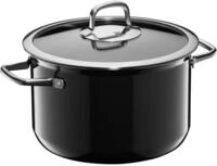WMF Fusiontec Compact Kochtopf gro&szlig; 24 cm, Gladeckelm Fleischtopf Induktion 5,9l,