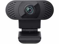 wansview Webcam 1080P mit Mikrofon, Webcam USB 2.0 Plug und Play für Laptop,...