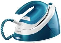 PHILIPS B&uuml;geleisen + Kessel 2400 Watt Blau GC8640/20