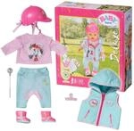 BABY Born Deluxe Reiter-Outfit mit Hose, Stiefeln und Helm f&uuml;r 43 cm Puppen, 831175