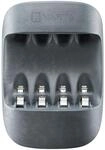VARTA Akku Ladeger&auml;t, Batterieladeger&auml;t f&uuml;r wiederaufladbare AA/AAA, Eco Charger,