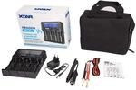 XTAR VP4 Plus Schnelllade-LCD Li-Ion/Ni-MH-Ladeger&auml;t f&uuml;r 18650 18700 20700...