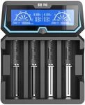 18650 Batterie ladeger&auml;t XTAR X4 2A Schnell AC Leistung Batterie ladeger&auml;t 2