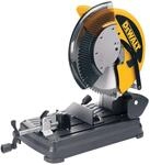 DEWALT 1.300 Watt Metallkreiss&auml;ge (Schleifscheiben-&oslash; 355mm, Sanftanlauf, ohne