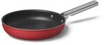 Smeg, Antihaft-Bratpfanne CKFF3001RDM, Durchmesser 30 cm, ergonomischer