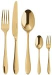 Sambonet Velvet Besteck 30tlg. Vh., Edelstahl/PVD Gold - 52712GN1 [SP] UVP: 590,50"