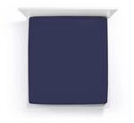 Formesse Spannbettlaken Bella Donna Single-Jersey Marine Gr&ouml;&szlig;e 90x190 cm - 100x220