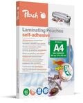 Peach Laminierfolien A4-80 mic - 100 pouches - selbstklebende R&uuml;ckseite - geeignet