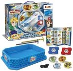 CRAZE BLADE XXL Battle Set 4er Blade Metall Kampfkreisel inkl. Zubeh&ouml;r Kampfarena,