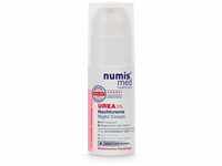 numis med Nachtcreme mit 5% Urea - Hautberuhigende Gesichtspflege für...