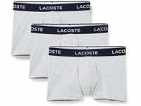 Lacoste Herren 5H3389 Boxer Shorts, Argent Chine, S (3er Pack)