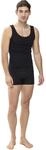 Mey Basics Serie Casual Cotton Herren Shirts 1/1 Arm 49100, Schwarz, 6