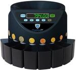 Securina24 Automatischer Euro M&uuml;nzz&auml;hler & -sortierer Geldz&auml;hlmaschine SR1200