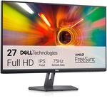 Dell S2721NX 27 Zoll Full HD (1920x1080) Monitor, 75Hz, IPS, 4ms, AMD FreeSync, Dell S2721NX 27 Zoll Full HD (1920x1080) Monitor, 75Hz, IPS, 4ms, AMD FreeSync,