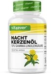 vit4ever Nachtkerzen&ouml;l - 180 Kapseln - Hochdosiert mit 2000 mg je Tagesdosis -