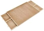 Haushalt International Puzzletisch 1000 Teile 76x57cm | Puzzel Board, 4 Schubladen,