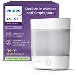 Philips Avent Sterilisator-Geschenkset &ndash; Elektrischer Dampfsterilisator mit Flasche
