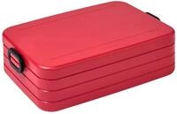 Mepal Take a Break Large Nordic red&ndash; 1500 ml Inhalt &ndash; Lunchbox mit Trennwand &ndash;