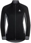 Odlo Damen Langlauf Jacke BRENSHOLMEN, black - new odlo graphite grey, XL