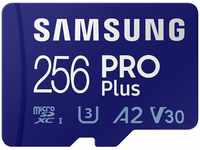Samsung PRO Plus microSD-Karte, 256 GB, UHS-I U3, Full HD & 4K UHD, 160 MB/s...