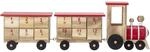 Bloomingville Wiederverwendbarer Holz-Adventskalender in Form eines Zugs &ndash;