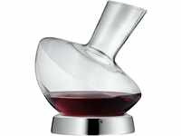 WMF Jette Weindekanter mit Edelstahl-Sockel 0,75l, Glas, Dekantierflasche für