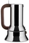 Alessi 9090/1 - Design-Espresso-Kaffeemaschine, Geh&auml;use aus Aluminium, Griff und